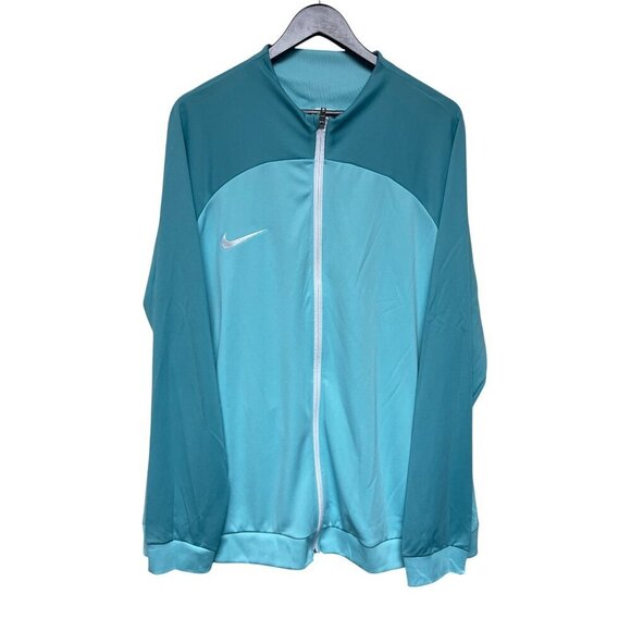 NEW! Nike Men's Academy Pro Colorblock Jacket 22 Full Zip Size XXL DH9234-354 - Picture 1 of 8